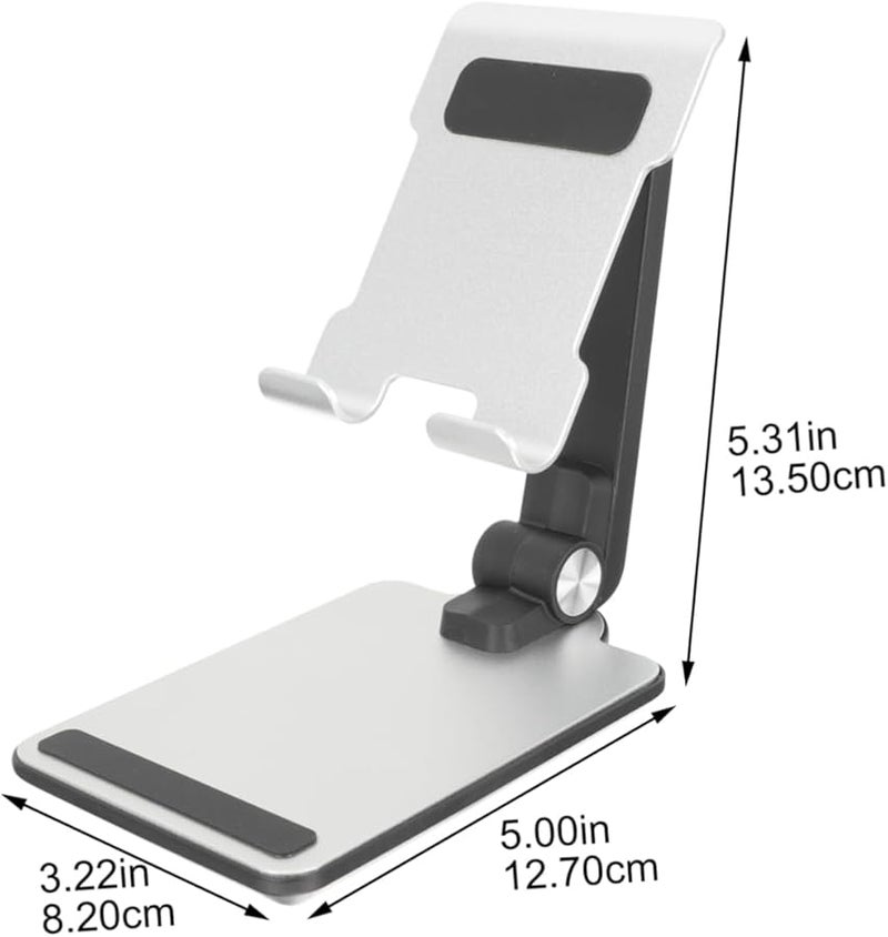 Portable Desktop Phone Tablet Stand Holder for Home Office Wear Resistant Support Rack - Image 2